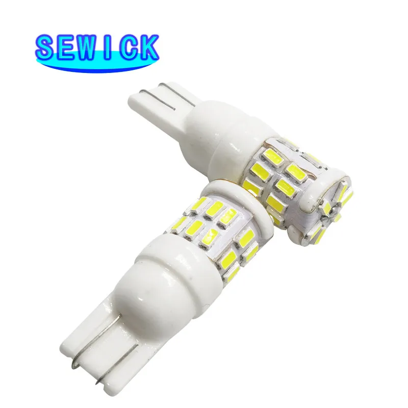 500 шт. светодиодные лампы T10 3014 30SMD W5W 194 168 керамические автомобильные внутренние