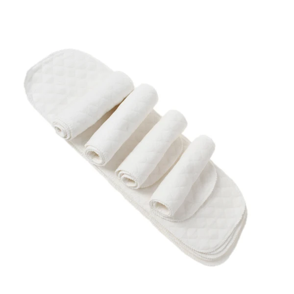 10 шт./Лот Детские Моющиеся Многоразовые 3-слойные тканевые подгузники LA870115 | Мать