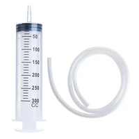 1 set 300ml syringe cleaner anus flusher anal handy enemator anus cleansing tool with 1 meter tube