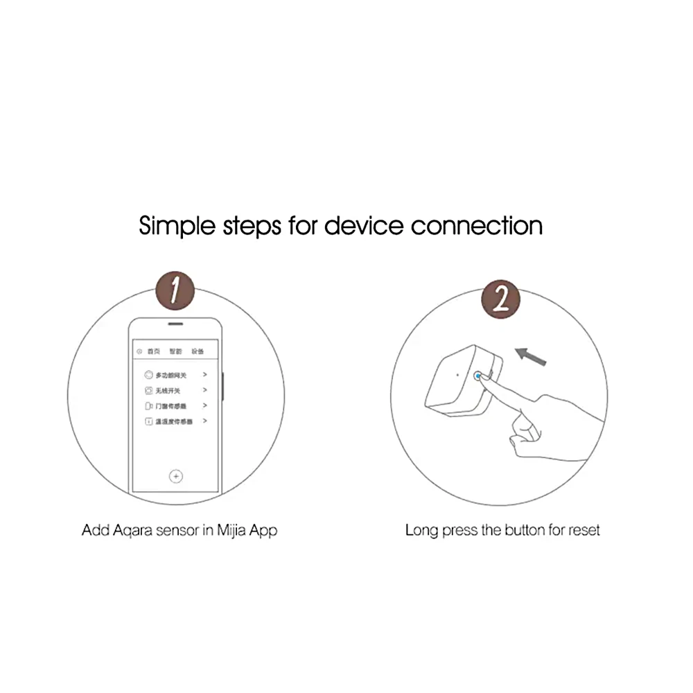 8 шт. Aqara умный дверной оконный датчик Zigbee беспроводное соединение умный mi ni дверной датчик работает для xiaomi mi APP Android IOS Phone