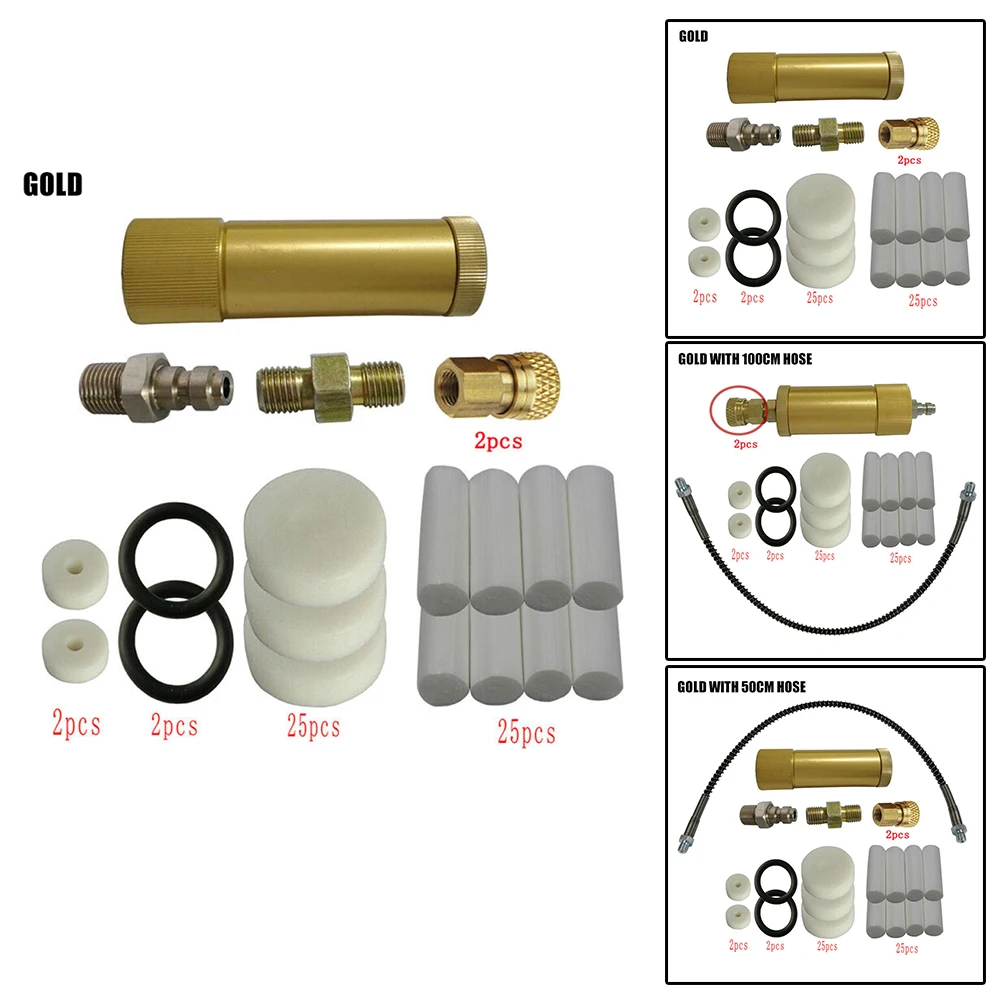 

High Pressure PCP Hand Pump Air Filter Oil-Water Separator Set Tank M10*1