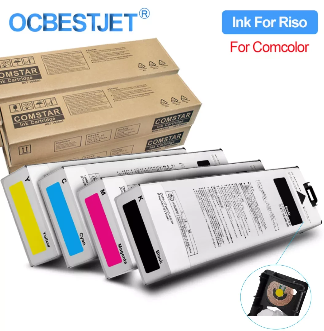 Cartucho de Tinta para Impressora Jato de Tinta Compatível com Arroz Comcolor 3010 3110 3050 3150 7050 7110 7150 9050 9150 Cores Optinais Cartuchos de tinta