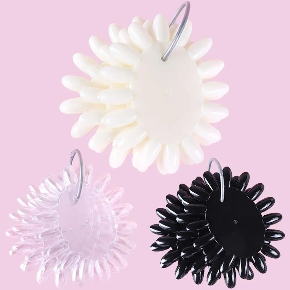 

160Pcs Sunflower Color Card Nail Art Acrylic False Tips Practice Display Mould