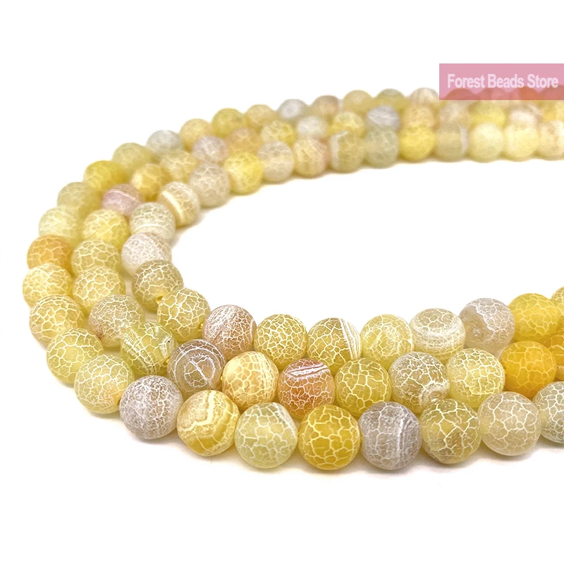 Бусина Шарм для браслета из натурального желтого агата 6/8/10 мм|Ювелирная