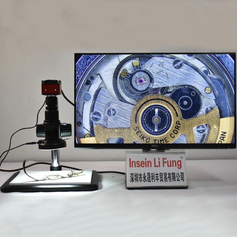 Full HD SONY сенсор 4K 8.3MP двухъядерный видеокамера HDMI Многофункциональный интеллектуальный измерительный микроскоп камера C-Mount USB3.0