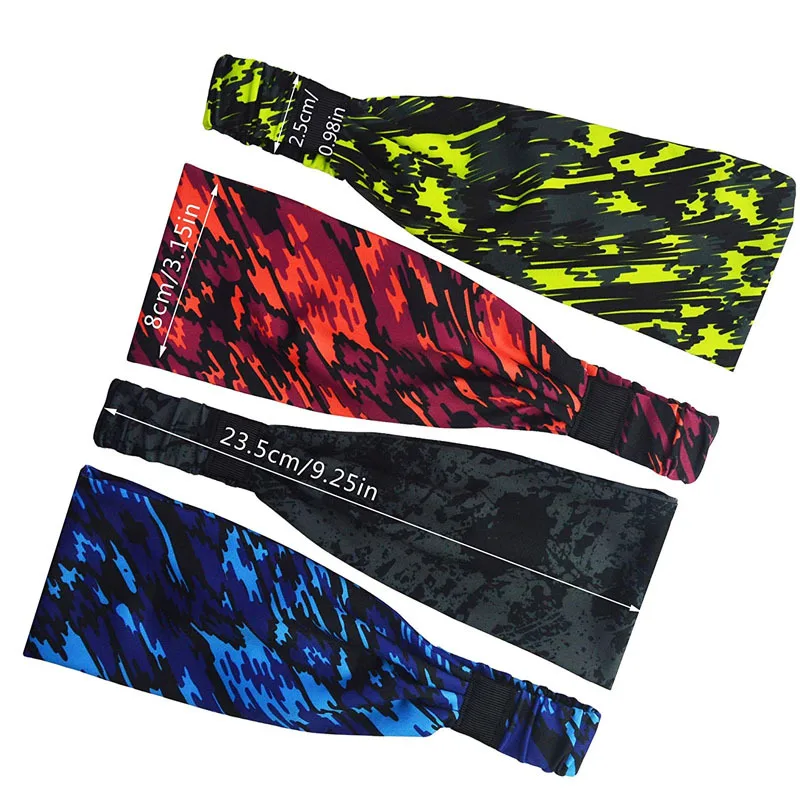 

Women's sports equipment running Yoga Fitness lightweight breathable high elastic hair fixing Headband