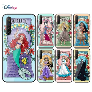 disney cartoon animation princess cover for oppo a93 a92 a73 a53s a52 a32 a31 a12e a1k find x2 x3 pro lite neo black phone case free global shipping