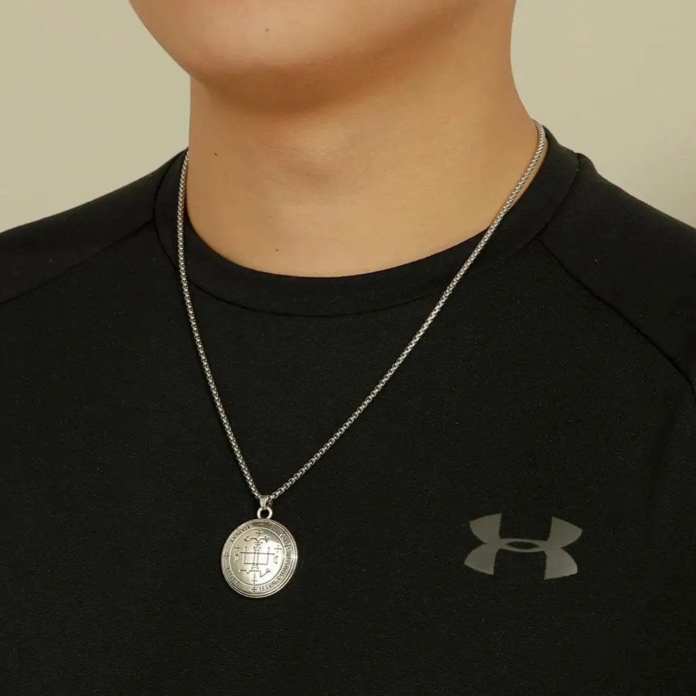 Рыболовный крючок сигил ангела Габриэль энокян талисман амулет ювелирные