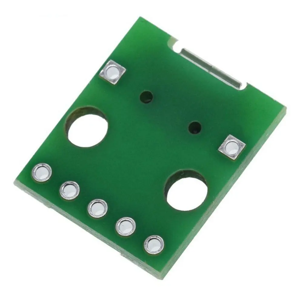 MICRO USB Для DIP 5pin разъем типа B pcb конвертер pinboard 2 54 |