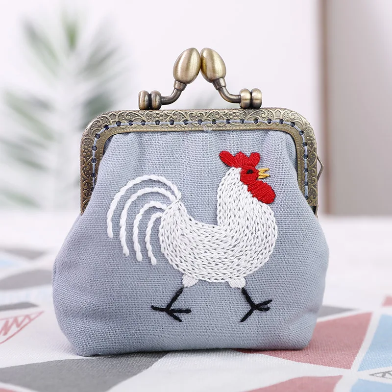 Женский винтажный кошелек с вышитыми цветами и деревом в китайском стиле | Дом