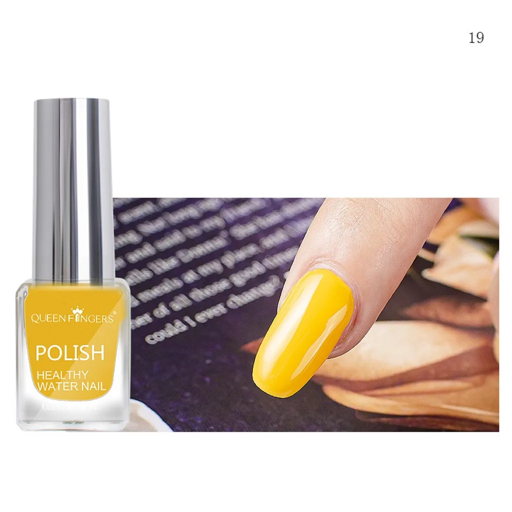 25 цветов Отшелушивающий лак для ногтей Vernis Ongle Lakiery Hybrydowe на водной основе чистый телесный серебряный цвет Лак Блеск для ногтей H7