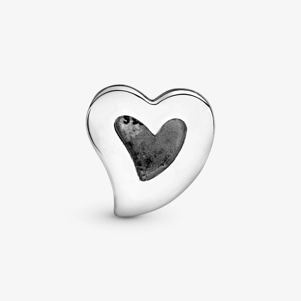 Модные оригинальные браслеты Pandora асимметричное сердце подвеска для девушек на