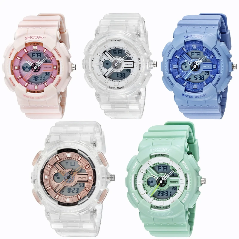 

Snoopyed Kawaii electronic Waterproof sports watch watch Couple watch Snoopyed Christmas gifts for couples