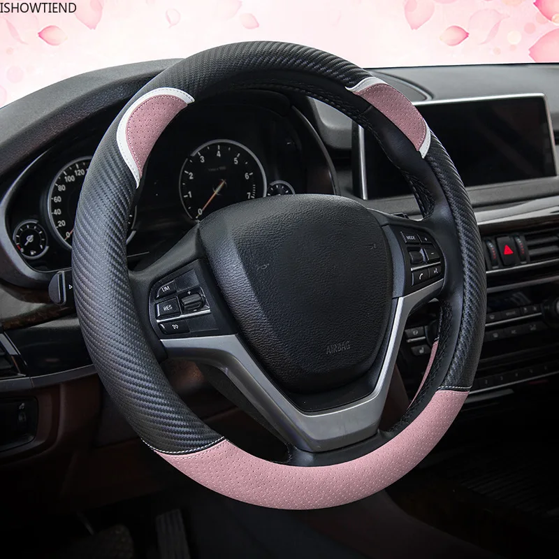 

Cartoon Car Steering Wheel Covers Four Seasons General Motors Handle Cover Steering Wheels Covers Steering Wheel Cover for Girls