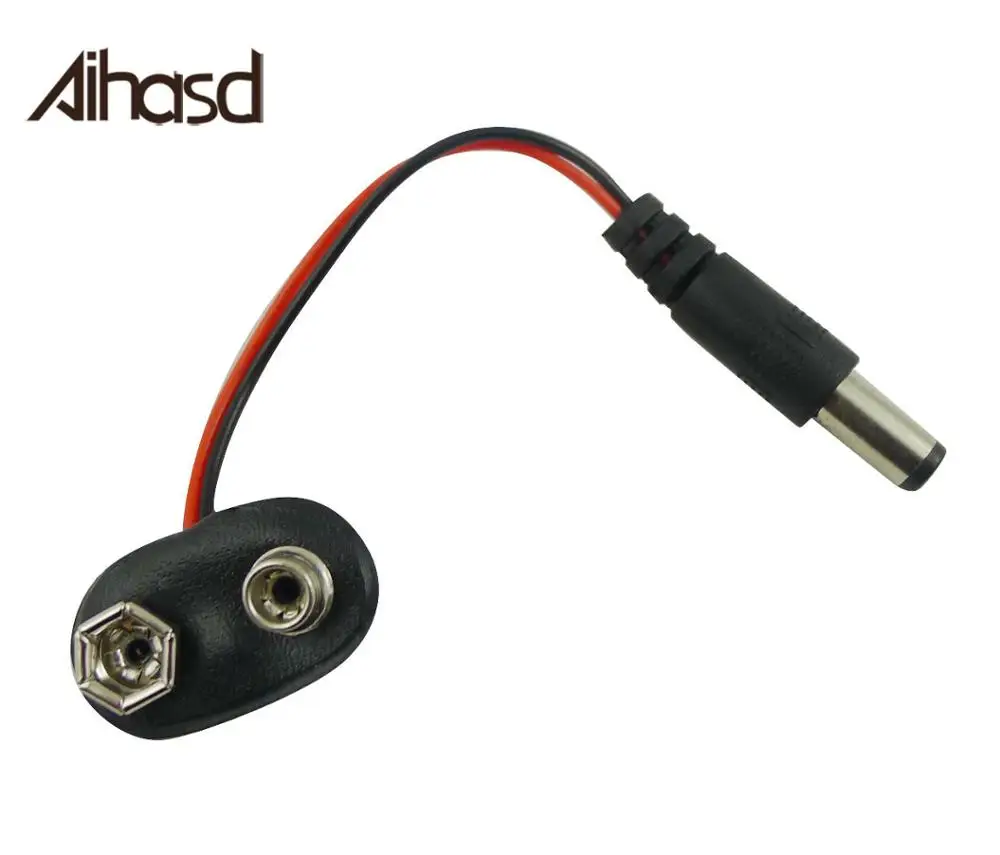 1 шт. 10 см DC 9 В 5 5*2 мм Кнопка питания для Arduino|plug dc|plug 9vdc dc |