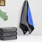 Полотенце для мытья автомобиля Xiaomi 30*3030*60, мягкая ткань, тряпка, полотенце из микрофибры для мытья автомобиля, поглощающее воду антистатическое полотенце для мытья