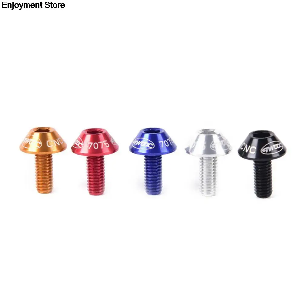 

1pc Bicycle Water Bottle Cage Holder Screw Bolts Durable Colorful Bike Accessory