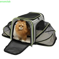 large space cat bag breathable travel portable cat backpack folding pet transport bag dog bag cat cage pet carrier pet supplies