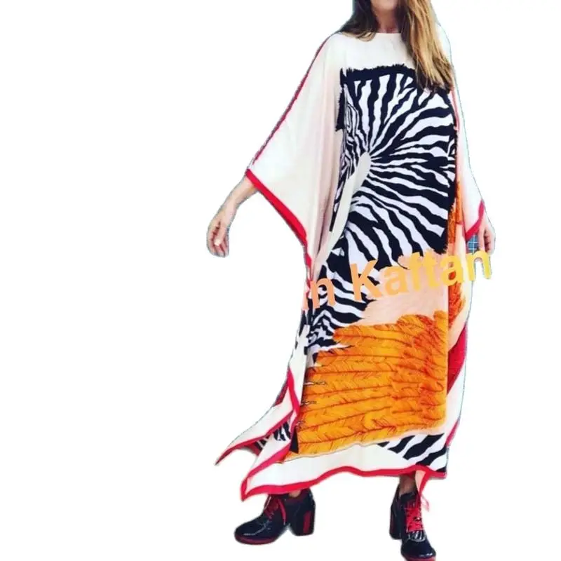 

Dresses For Women 2021 Fashion Design Loose Dress Batwing Maxi Long Femme Vestidos Summer Autumn Party Elegant Dress