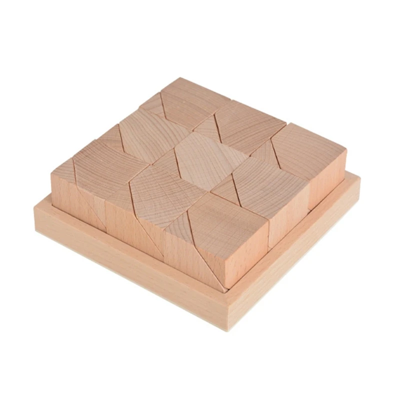 

Stacking Toy Tangram Activity Center Shape Cognition DIY Block Preschool Toy 87HD