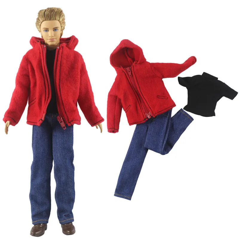 

1/6 солдат мужская кожаная куртка-тройка футболка джинсы одежда кукла модель для 12 дюймов экшн-Фигурки игрушки аксессуары