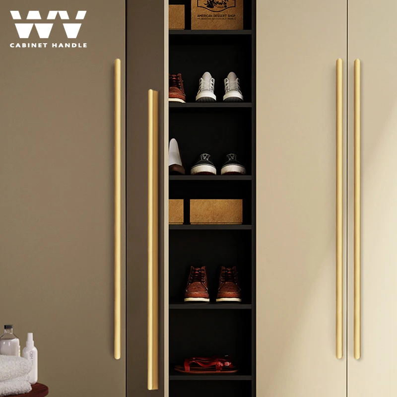 ВМ ручки шкафа матовый Медь черный Алюминий сплав Кухня для выдвижных ящиков