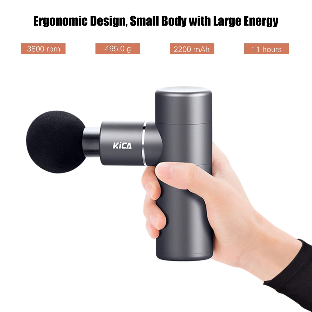 Мини электрический массажный пистолет устройство для массажа шеи и спины