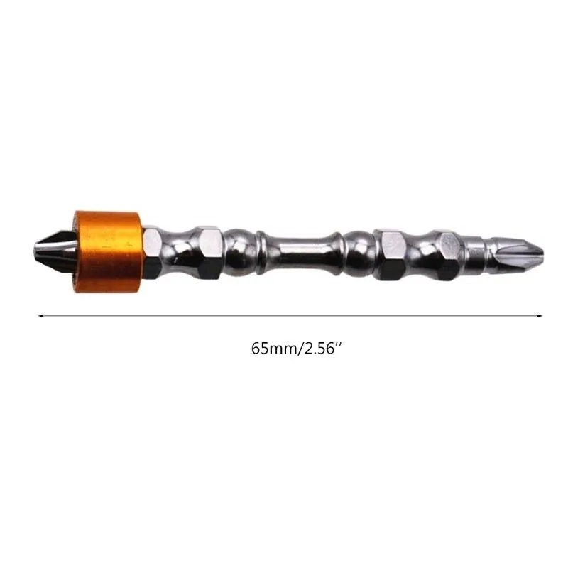 

5/10pcs 65mm PH2 Double Cross Head Magnetic Electric Screwdriver Bit Set Cross Head Multi-function Power Tools