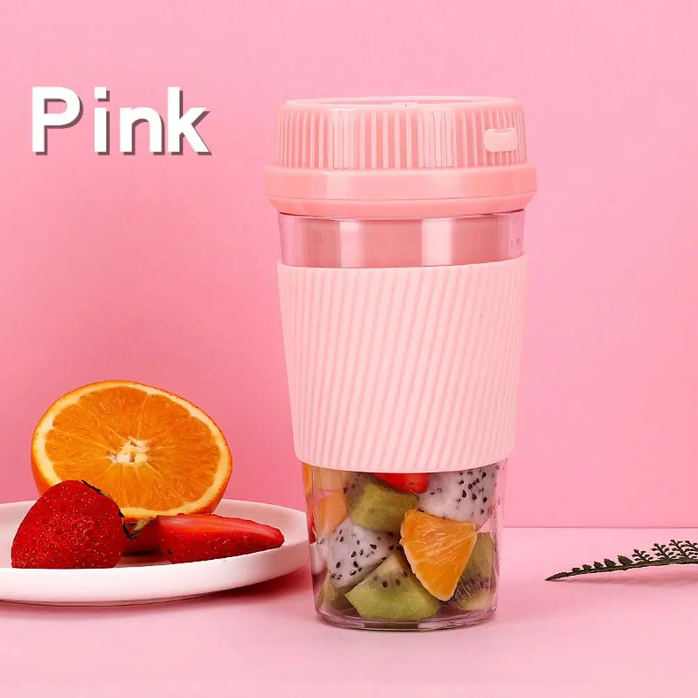 

250ML Portable Blender USB Rechargeable Waterproof Juicer Cup Mixer For Juice Smoothie