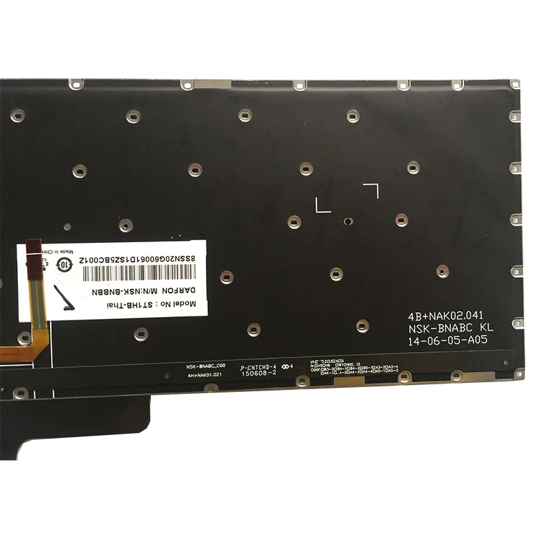 Новая клавиатура США для Lenovo Ideapad yoga 2 13 14 Yoga2 U31 US ноутбука с подсветкой (не