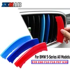 3 шт., ABS для BMW E39 E60 F10 F07 G30 F18 5 Series GT GT5 Автомобильная решетка, полоса, зажим, M, функциональные аксессуары 2019 2020