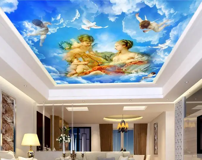 3d Настенные обои с ангелом на заказ домашний декор настенная бумага для спальни