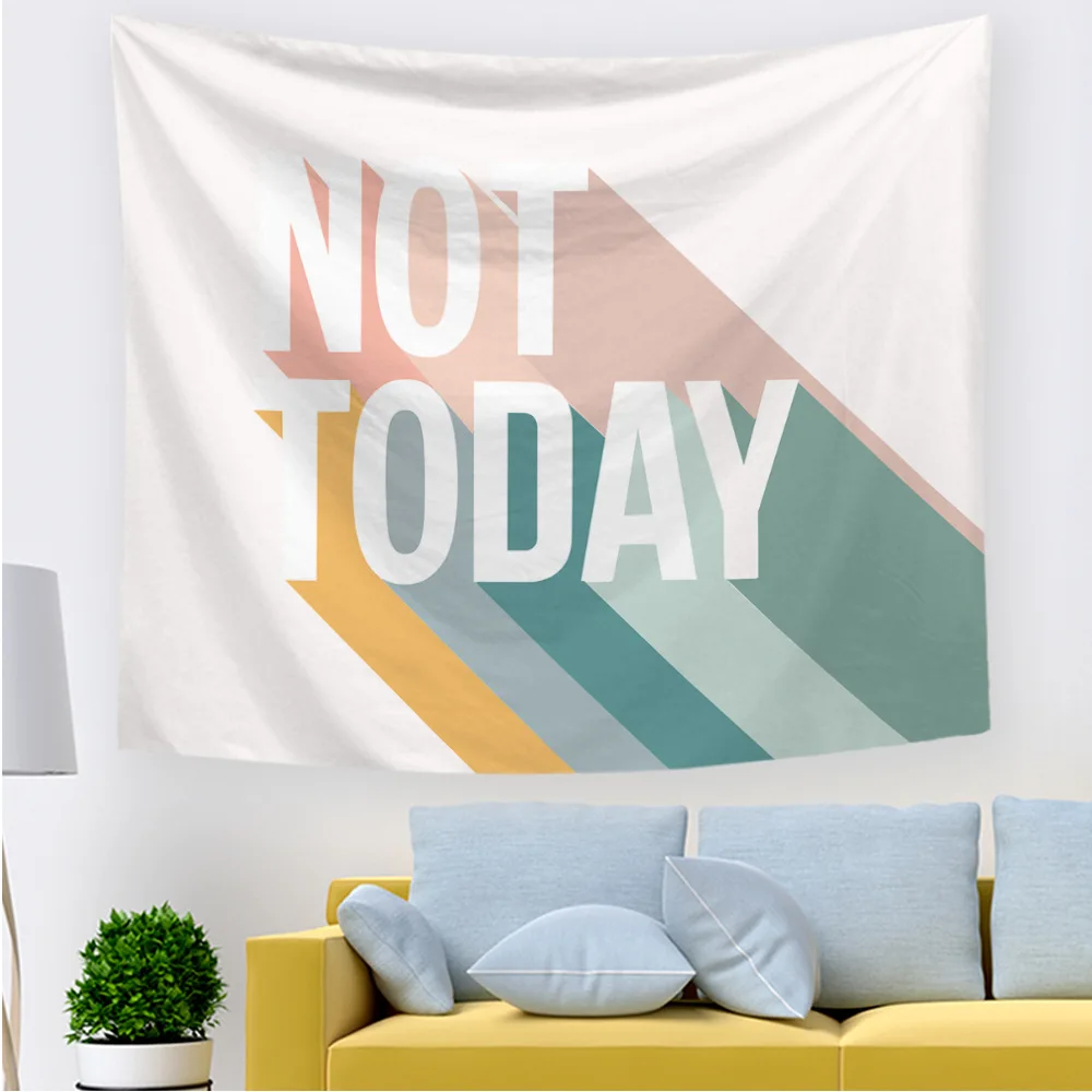 

Wall cloth Digital printing tapestry English alphabet series