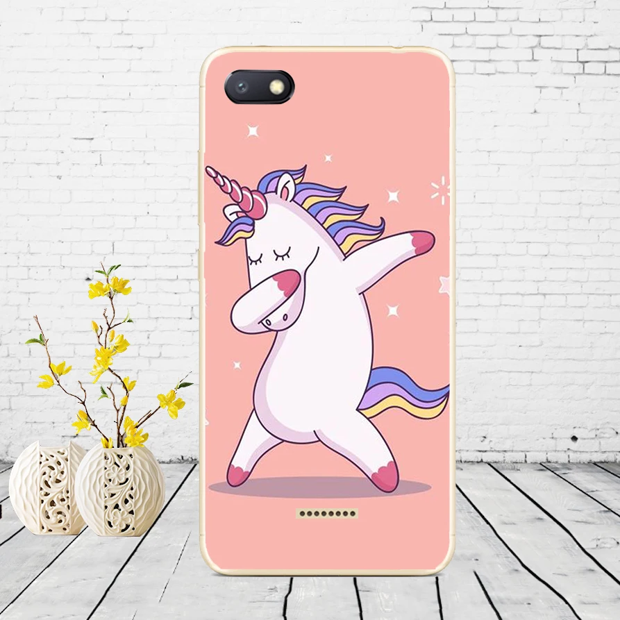 C9 Силиконовый чехол для xiaomi redmi 6a защитный чехол Мягкий ТПУ чехол для телефона Чехлы для xiaomi redmi 6A чехол бампер 6a Coque - Цвет: C9