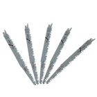 Лезвия для сабельной пилы по дереву, 240 мм, 5 шт.