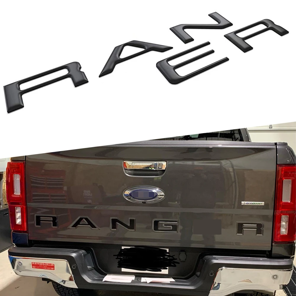 1 комплект подходит для 3D этикетки автомобиля Ford RANGER наклейки на заднюю машину