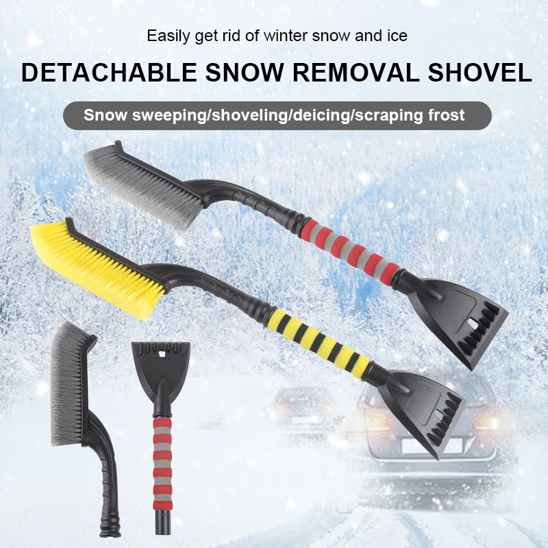 

New High Quality Car Vehicle Snow Ice Scraper Snow Brush Shovel Removal Brush Winter Tools For The Car