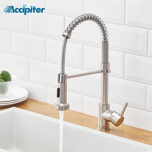 accipiter spring kitchen sink faucets made of brass basin mixer faucet tap hot and cold water taps crane torneira free global shipping
