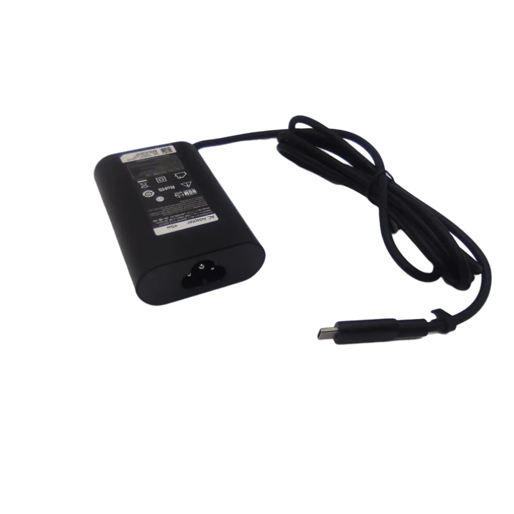 Зарядное устройство 45 Вт Тип c адаптер переменного тока для ноутбука Dell Xps13 9300 7390