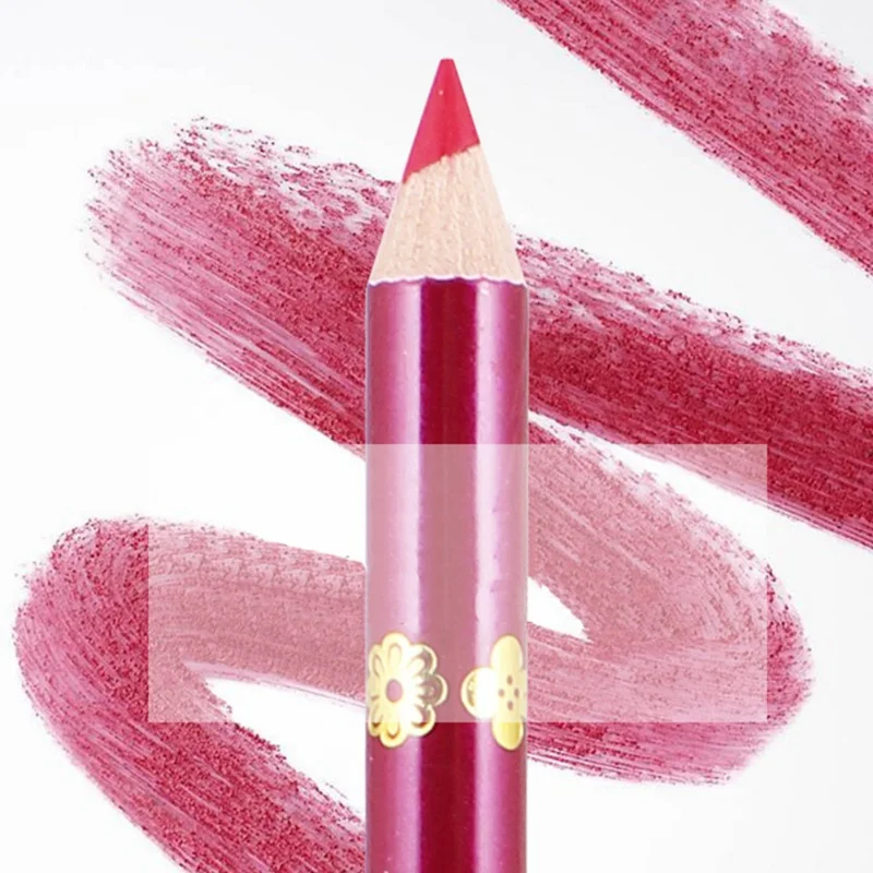 12 цветов сексуальный карандаш для губ помада Стойкий матовый яркие блестящие