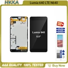Оригинальный ЖК-дисплей для Nokia Lumia 640 LTE N640 5,0 дюйма, сенсорный экран, дигитайзер в сборе с заменой рамки, ЖК-дисплеи + подарок