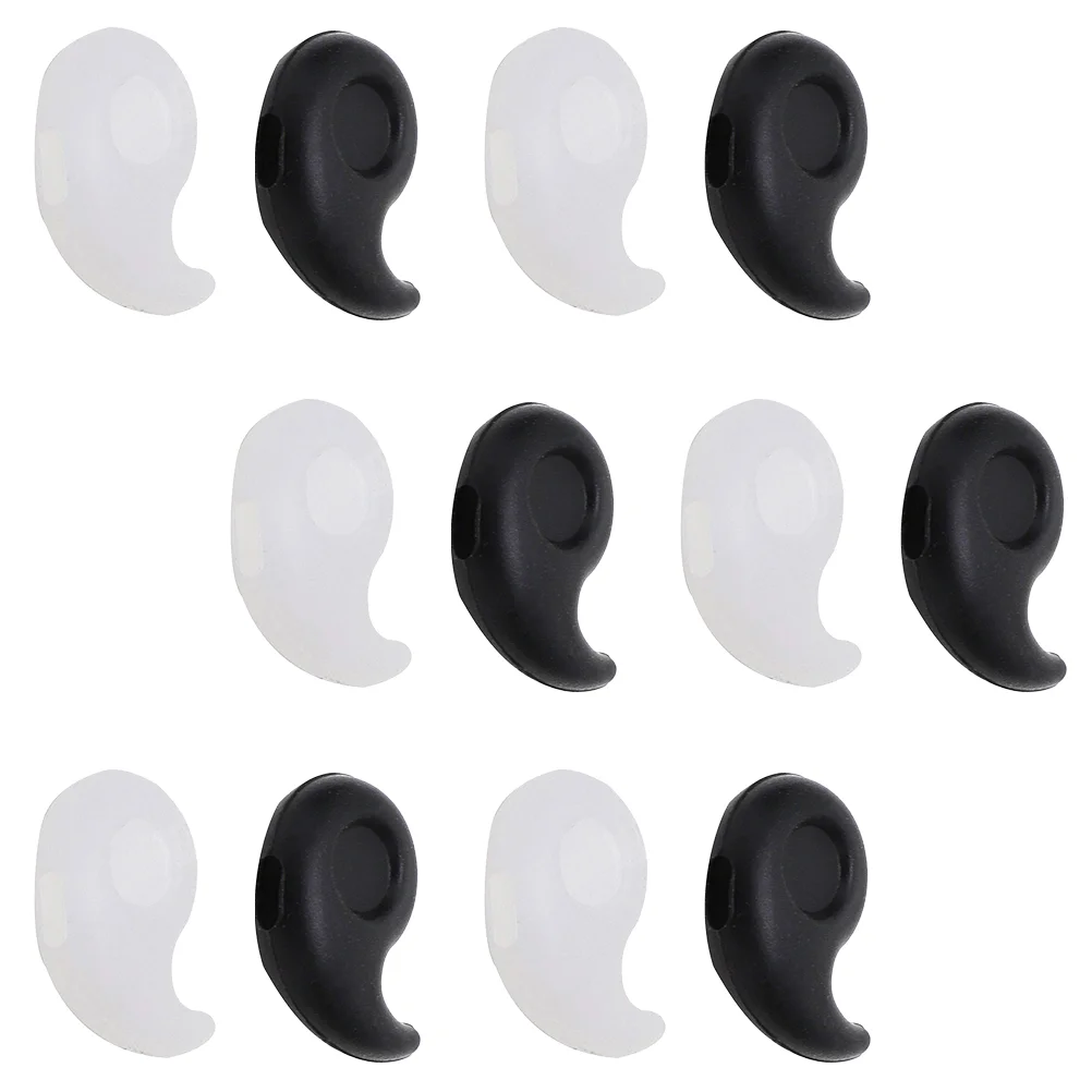 

20 Pairs Eyeglass Ear Grips Silicone Anti-Slip Holder Ear Hooks Retainer