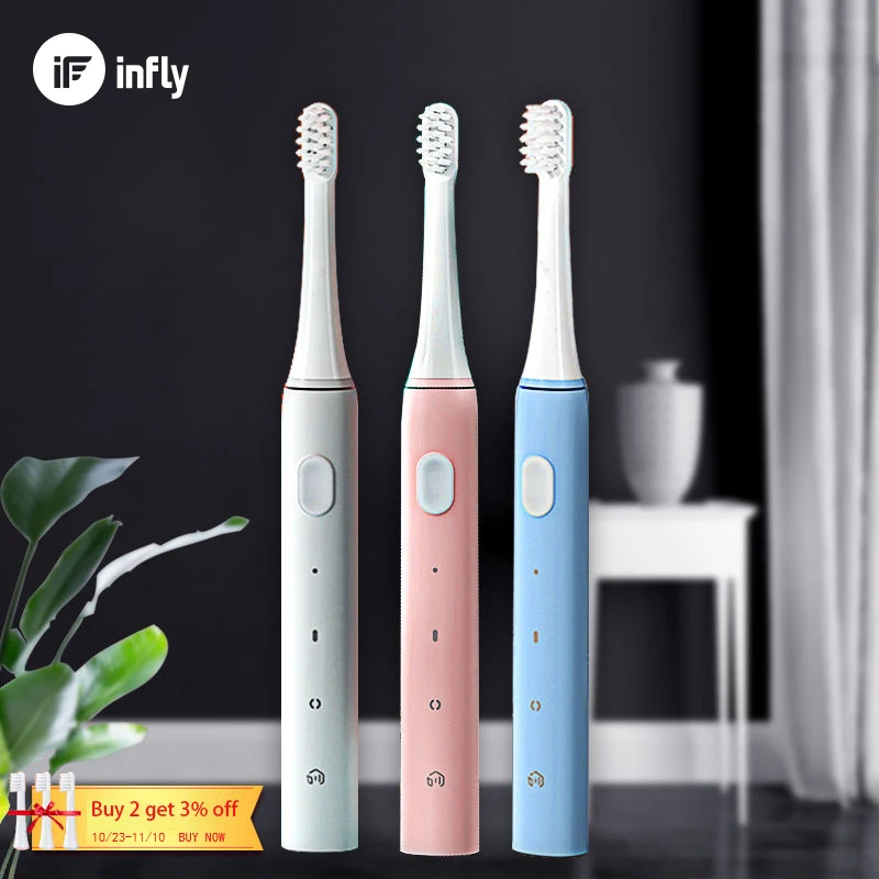 Электрическая зубная щетка для взрослых портативная перезаряжаемая Зубная
