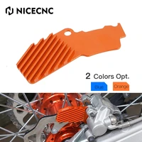 nicecnc rear brake heat sink caliper cooler protector for ktm exc exc f xc xc f xc w sx sx f xcw f 125 530 300 350 450 2008 2022