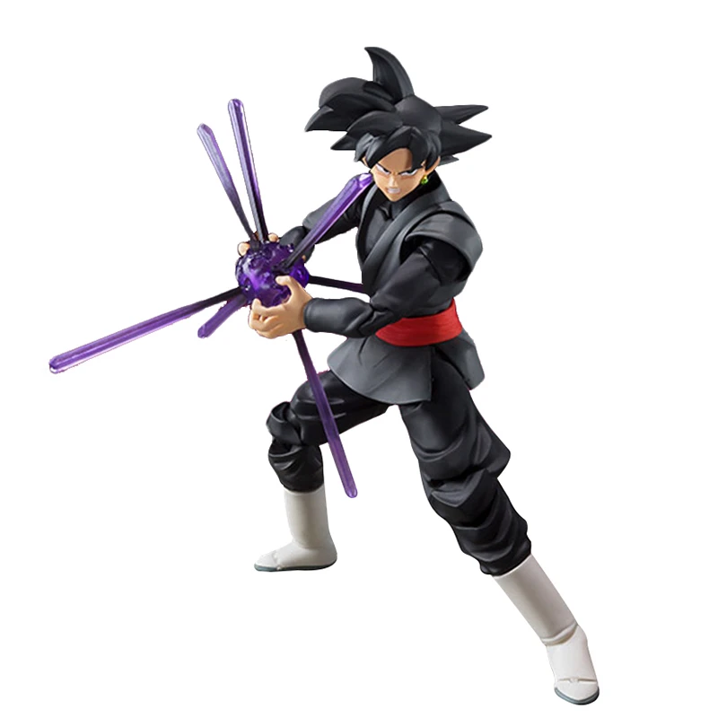 Аниме экшн-фигурка KO SHF Dragon Ball Z Zamasu Super Saiyan Son Goku модель 16 см статуя коллекционная