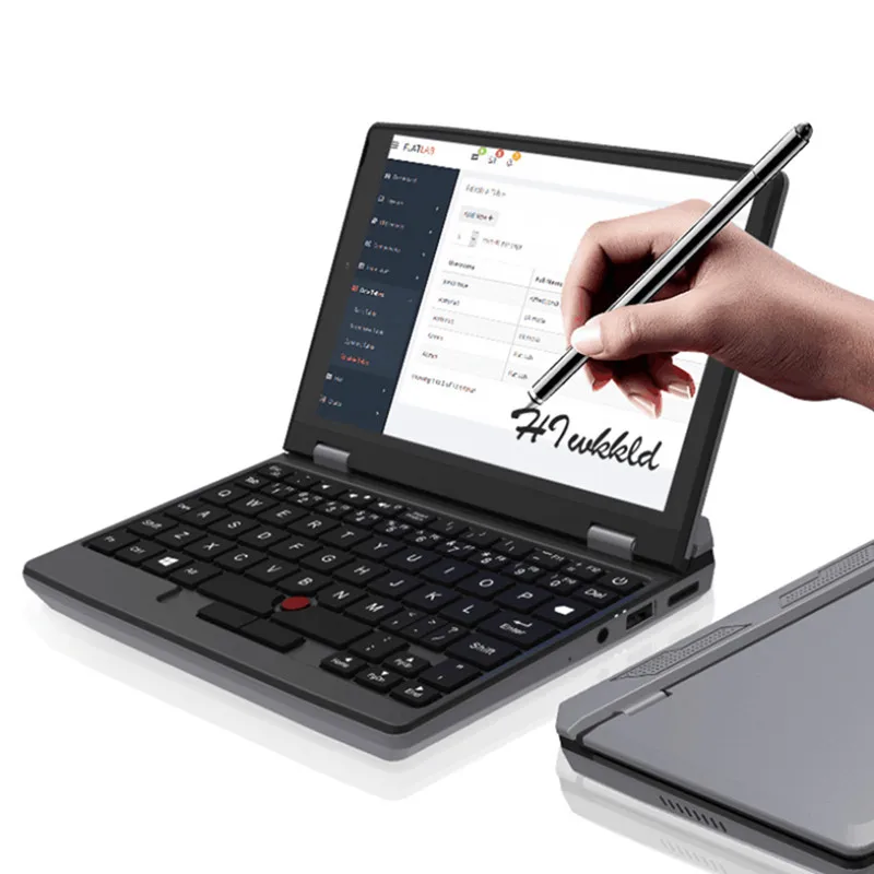 ПК Портативный ноутбуки A7 MINI 7 дюймового ноутбука Gemini Lake 8 Гб LPDDR4 -128GB SSD Windows 10