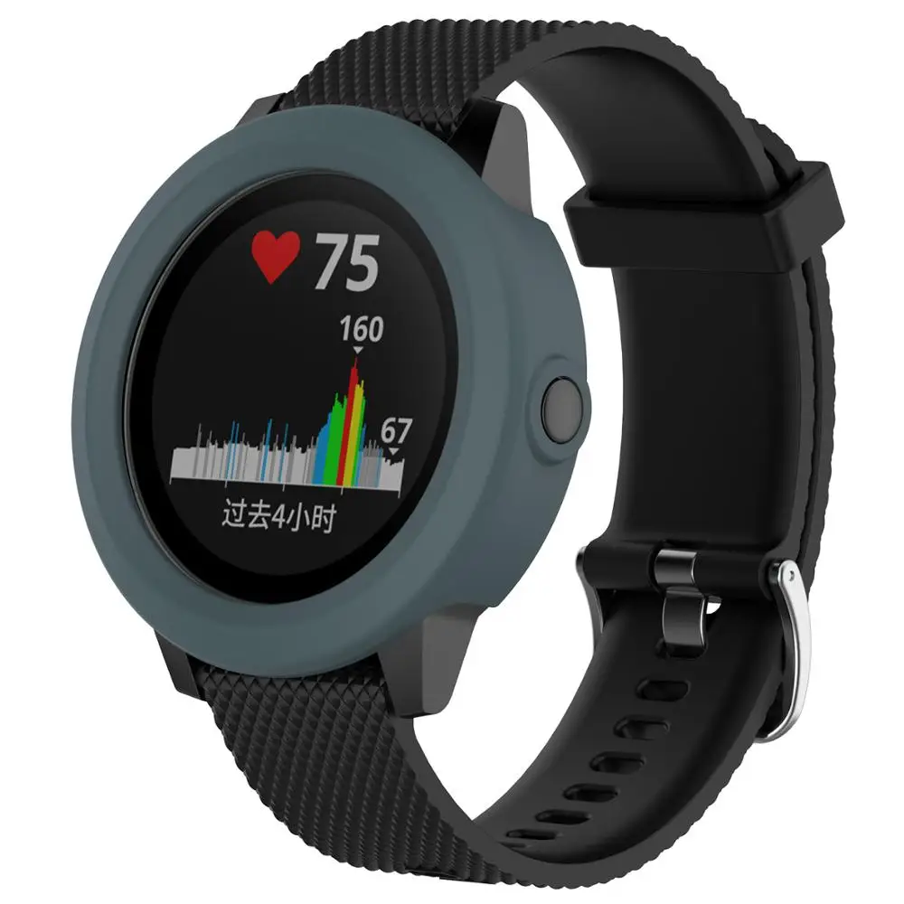 Мягкие силиконовые ультратонкие Смарт-часы с рамкой для Garmin Vivoactive 3защитный чехол с элементом для Garmin vivoactive 3 Watch (art.: 3920b22ea1f58) - 3920b22ea1f58