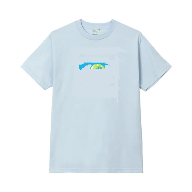 Бренд 2019 Новый Для Мужчин's футболки tops &amp хлопковые 100% 1:1 короткий рукав