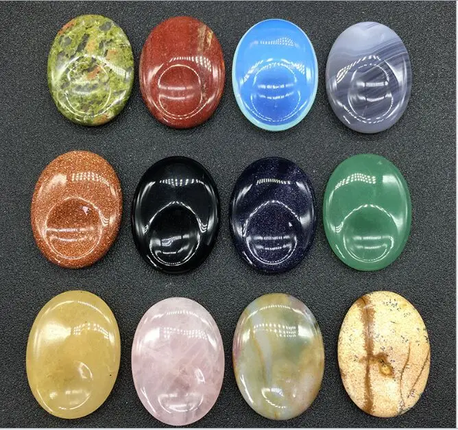 2 шт. натуральный украшенные разноцветными кристаллами нефрита агатовый порошок