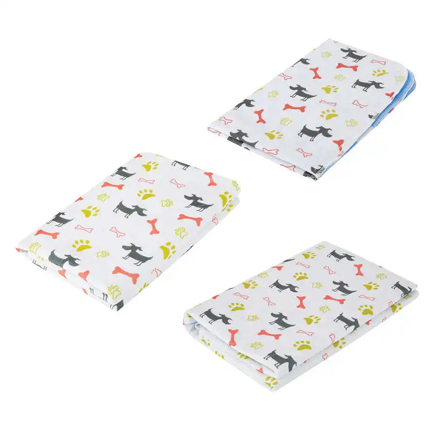 

Waterproof Reusable Dog Bed Mats Dog Urine Pad Puppy Pee Fast Absorbing Pad Rug for Pet Training Pet Urine Pad